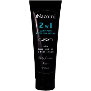 Nacomi Men 2w1 szampon i żel pod prysznic w jednym 250 ml