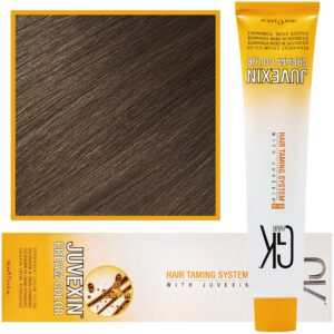 GK Hair Juvexin - farba do koloryzacji włosów z keratyną, 100ml 7,11 | Intensywny popielaty blond