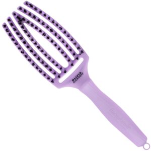 Olivia Garden Finger Brush Combo Medium, szczotka z włosiem dzika do rozczesywania, różne kolory Grape Soda | Winogronowy Napój