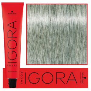 Schwarzkopf Professional Igora Royal - trwała farba do włosów o innowacyjnej formule, 60ml 9,5-31 | Pastelowy Miętowy