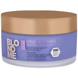 Schwarzkopf BlondMe Cool Blondes Neutralizing Mask - neutralizująca maska 200ml