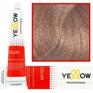 Alfaparf Yellow - trwała farba do włosów z aloesem i kiełkami pszenicy, 100ml 9 Cool | Zimny Bardzo Jasny Naturalny Blond