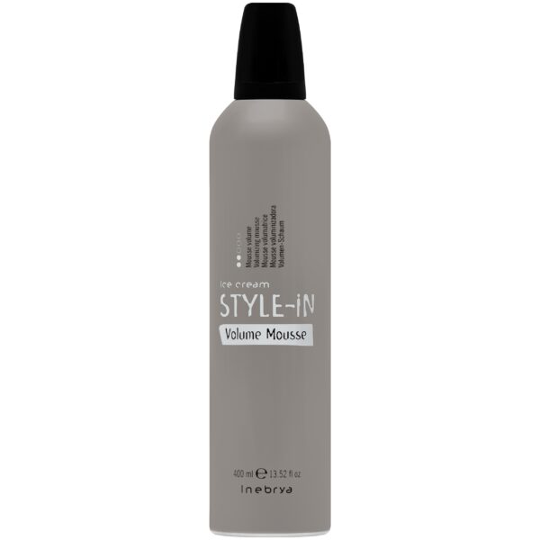 Inebrya Style-In Volume Mousse - pianka nadająca objętości włosom, 400ml