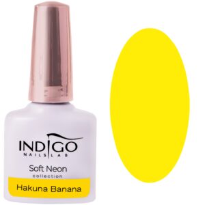 Indigo Gel Polish lakier hybrydowy, kolory 7ml Hakuna Banana