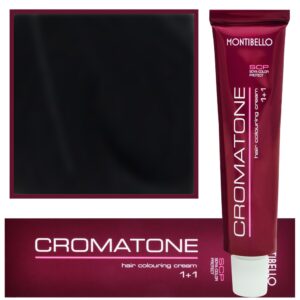 Montibello Cromatone farba profesjonalna trwała koloryzacja, 60ml 1 | Czarny