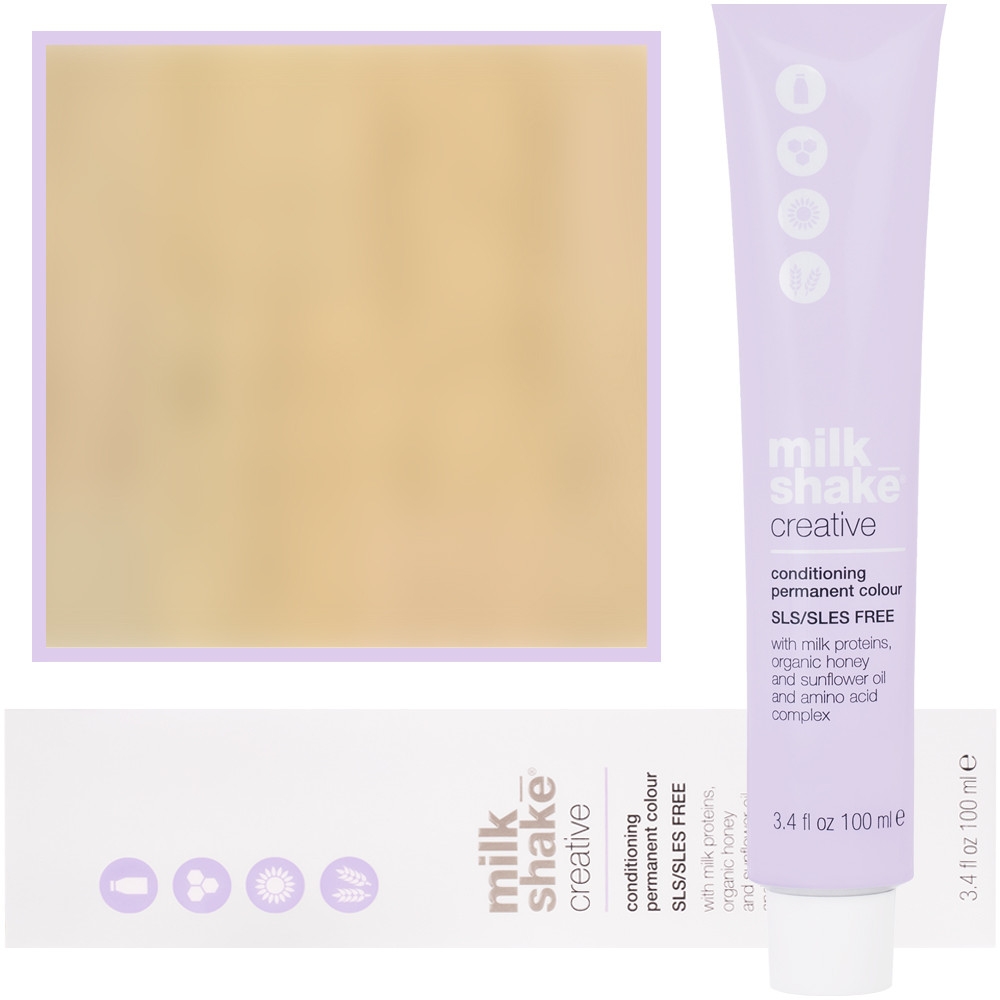 Milk Shake Creative – farba do włosów, pełna paleta kolorów, 100ml 12,03 | 12NG || Naturalny Złoty