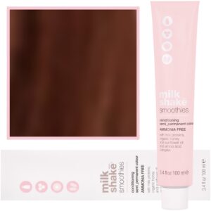 Milk Shake Smoothie Semi-Perm - farba do włosów bez amoniaku 100ml, paleta kolorów 6,43 | 6CG || Ciemny Miedziany Złoty Blond