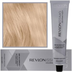 Revlon Revlonissimo Colorsmetique High Coverage - profesjonalna farba do siwych włosów, 60ml HC 9 | Bardzo Jasny Blond