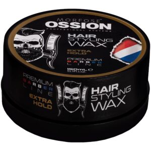 Morfose Ossion PB Hair Styling Wax Extra Hold - bardzo mocny żelowy wosk do włosów i brody 150ml