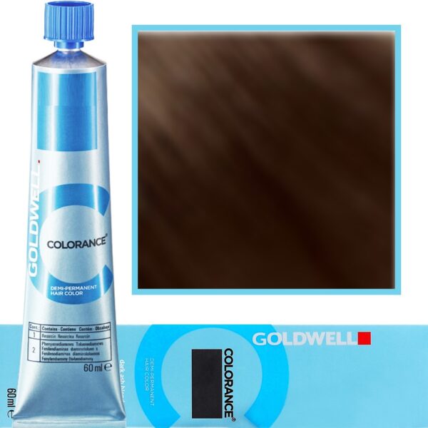 Goldwell Colorance - profesjonalna farba do półtrwałej koloryzacji, 60ml 7NA | Średni Naturalny Popielaty Blond