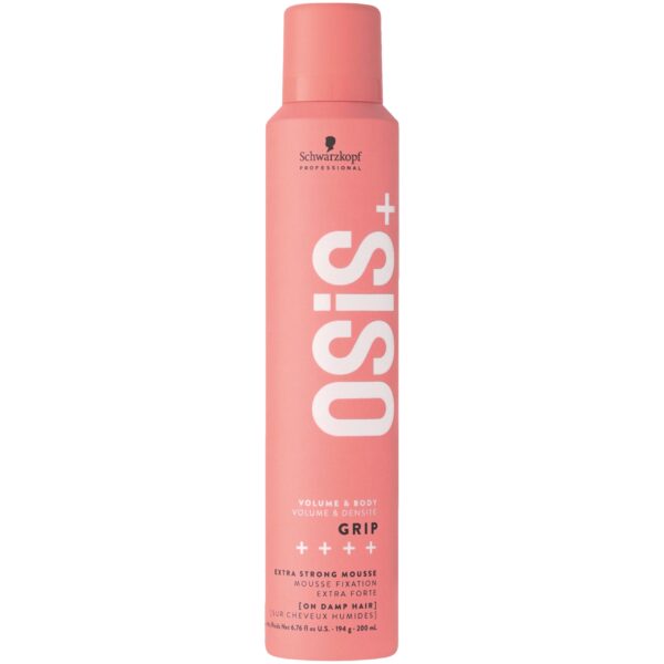 Schwarzkopf OSIS+ Grip - ultra mocna pianka utrwalająca, dodaje objętości, 200ml