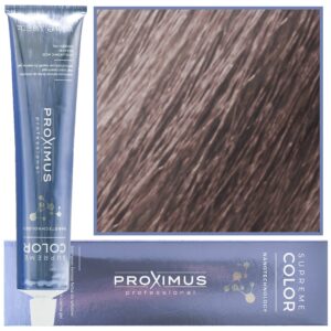 Proximus Supreme Color Nanotechnology – profesjonalna farba do włosów z kwasem hialuronowym, 100ml 11,81 | Super Rozjaśniający Tytoniowy Blond