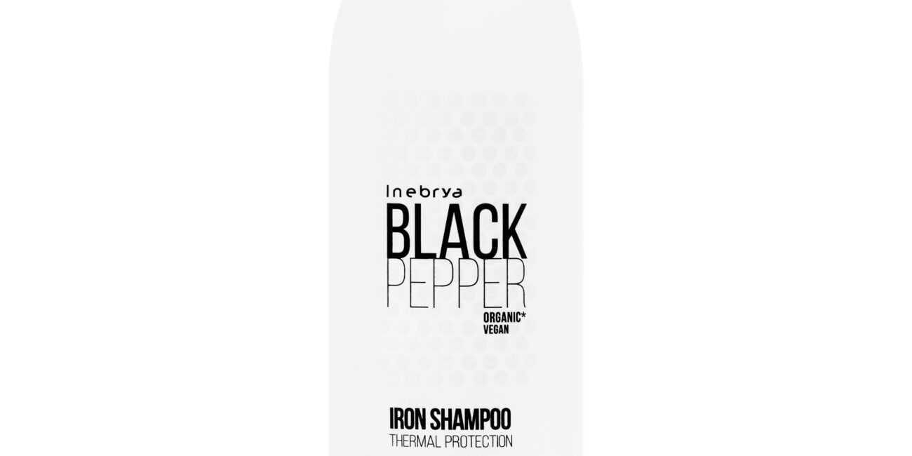 Inebrya Black Pepper Iron - szampon regenerujący do włosów, 1000ml