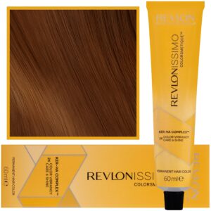 Revlon Revlonissimo Colorsmetique - kremowa farba do włosów, 60ml 4,3 | Średni Złoty Brąz