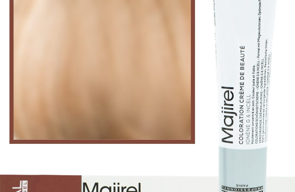 Loreal Majirel - profesjonalna farba do włosów, paleta kolorów, 50ml 8.31 Jasny Blond Złocisto-Popielaty