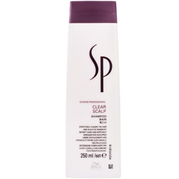 Wella SP Clear Scalp Shampoo - szampon przeciwłupieżowy do włosów, 250ml