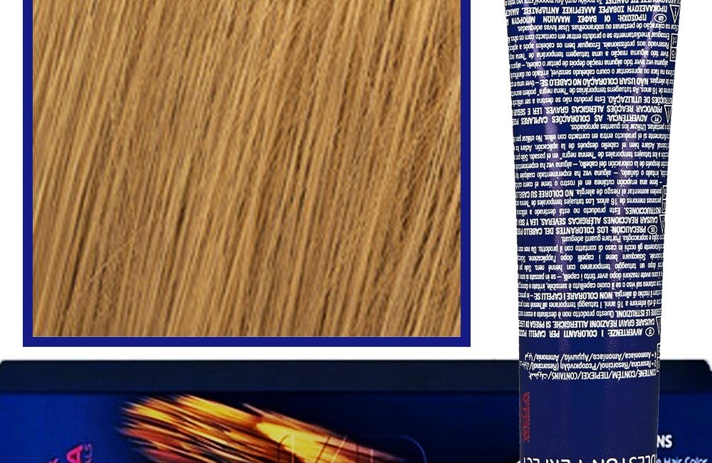 Wella Koleston Perfect Me profesjonalna farba do koloryzacji włosów 60ml 9/03 Naturalny Złoty Bardzo Jasny Blond