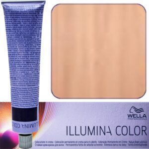 Wella Illumina Color - profesjonalna farba do włosów, 60ml 9/43 - Bardzo Jasny Złoty Blond Czerwony