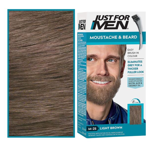 Just For Men Color Gel - odsiwiacze do włosów dla mężczyzn w formie żelu, 28g M25 | Jasny Brąz