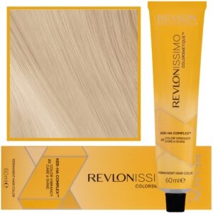 Revlon Revlonissimo Colorsmetique - kremowa farba do włosów, 60ml 10,31 | Najjaśniejszy Złoty Popielaty Blond