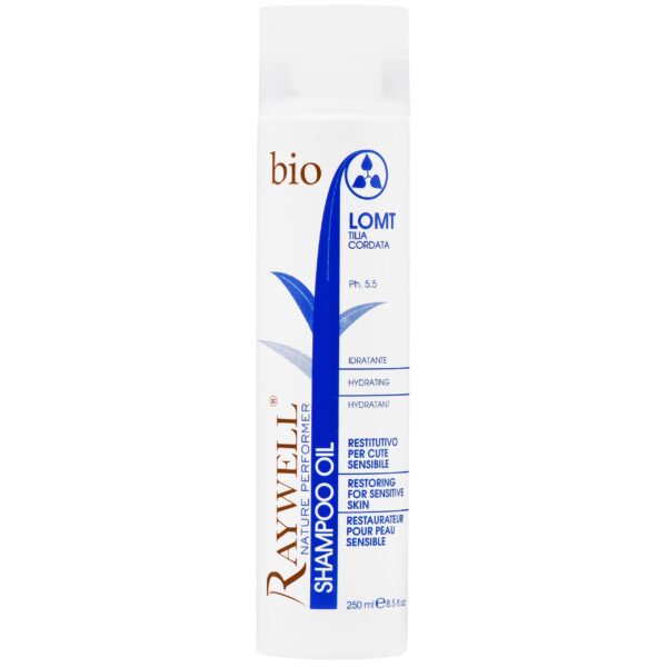 Raywell Bio Lomt Restoring Oil - szampon do wrażliwej skóry głowy, 250ml