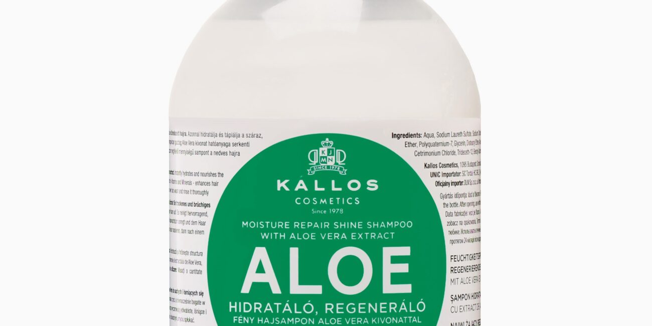 Kallos Aloe Moisture Repair Shampoo - nawilżająca szampon do włosów z aloesem, 1000ml