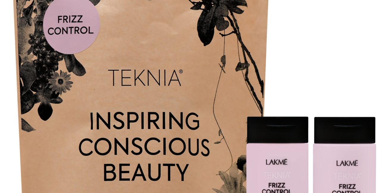Lakme Teknia Frizz Control Pack - zestaw przeciwko puszeniu włosów, szampon i odżywka, 2x100ml