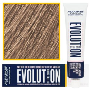 Alfaparf Evolution - wegańska farba do koloryzacji włosów, 60ml 9,31 | Bardzo Jasny Złoty Popielaty Blond