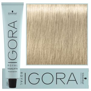 Schwarzkopf Professional Igora Royal Highlifts - farba do włosów o rozjaśniającej formule, 60ml 10-1 | Ultra Blond Cendre