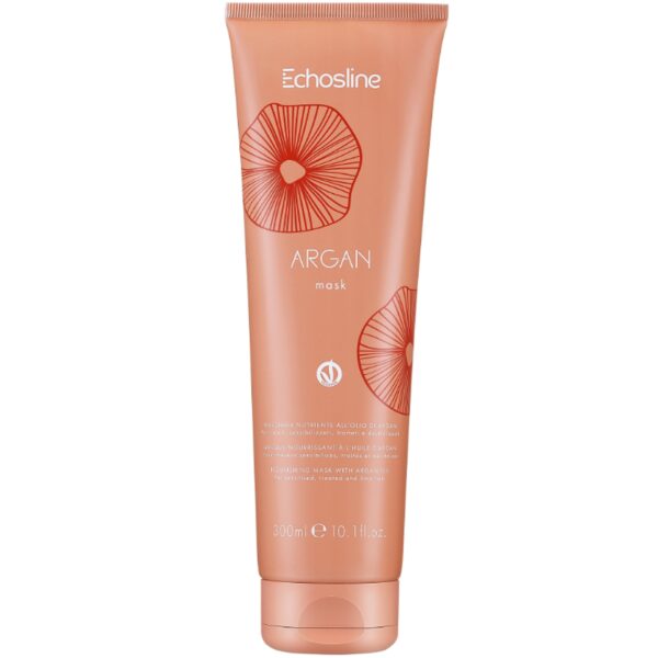Echosline Argan Mask - maska do włosów z olejkiem arganowym, 300ml