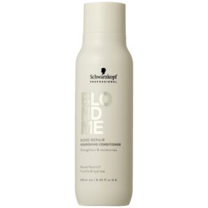 Schwarzkopf BlondMe Bond Repair Nourish - wzmacniająca odżywka do włosów blond, 250ml