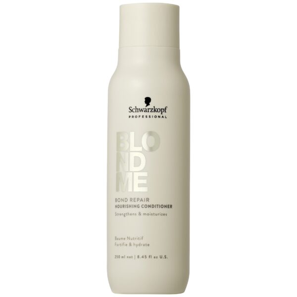 Schwarzkopf BlondMe Bond Repair Nourish - wzmacniająca odżywka do włosów blond, 250ml