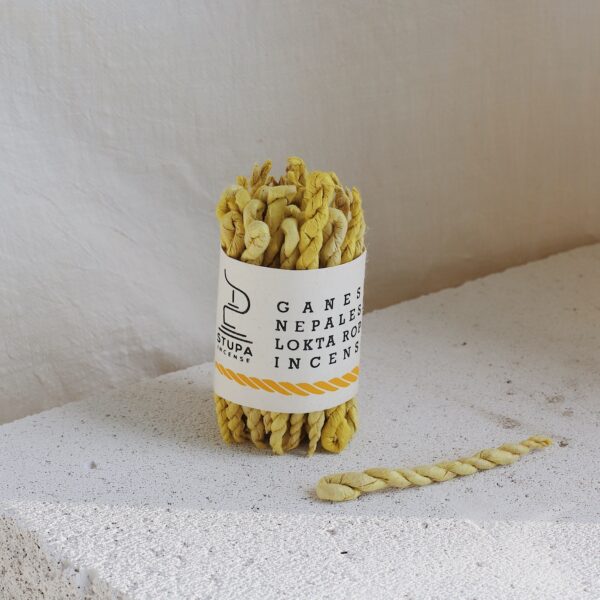 Kadzidła naturalne sznurkowe Ganesh zapach Jałowca - 50szt. Stupa Incense