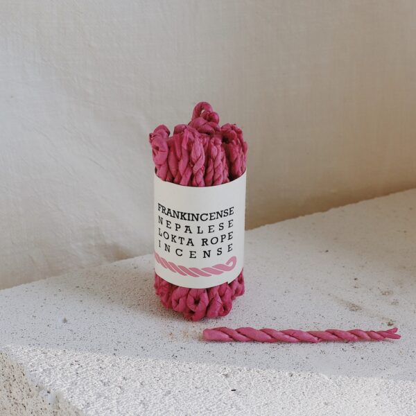 Kadzidła naturalne sznurkowe Frankincense - zapach Kadzidłowca 50szt. Stupa Incense