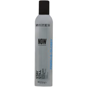 Selective Now Stay Still Hairspray - bardzo mocny lakier do włosów z filtrem UV, 300ml