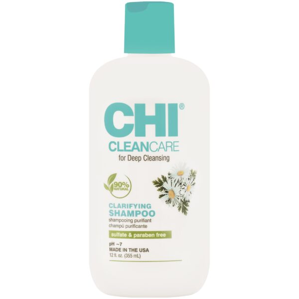 CHI Clean Care Claryfying - szampon oczyszczający włosy i skóręgłowy, 355ml