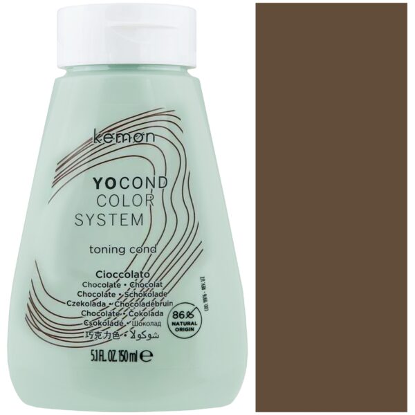 Kemon Yo Cond Color, koloryzująca odżywka do włosów, 150ml Cioccolato | Czekolada