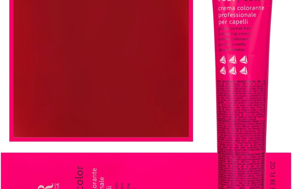 RR Line Farba Crema profesjonalna farba do włosów 100ml 8.66 | Jasny Blond Intensywnie Czerwony