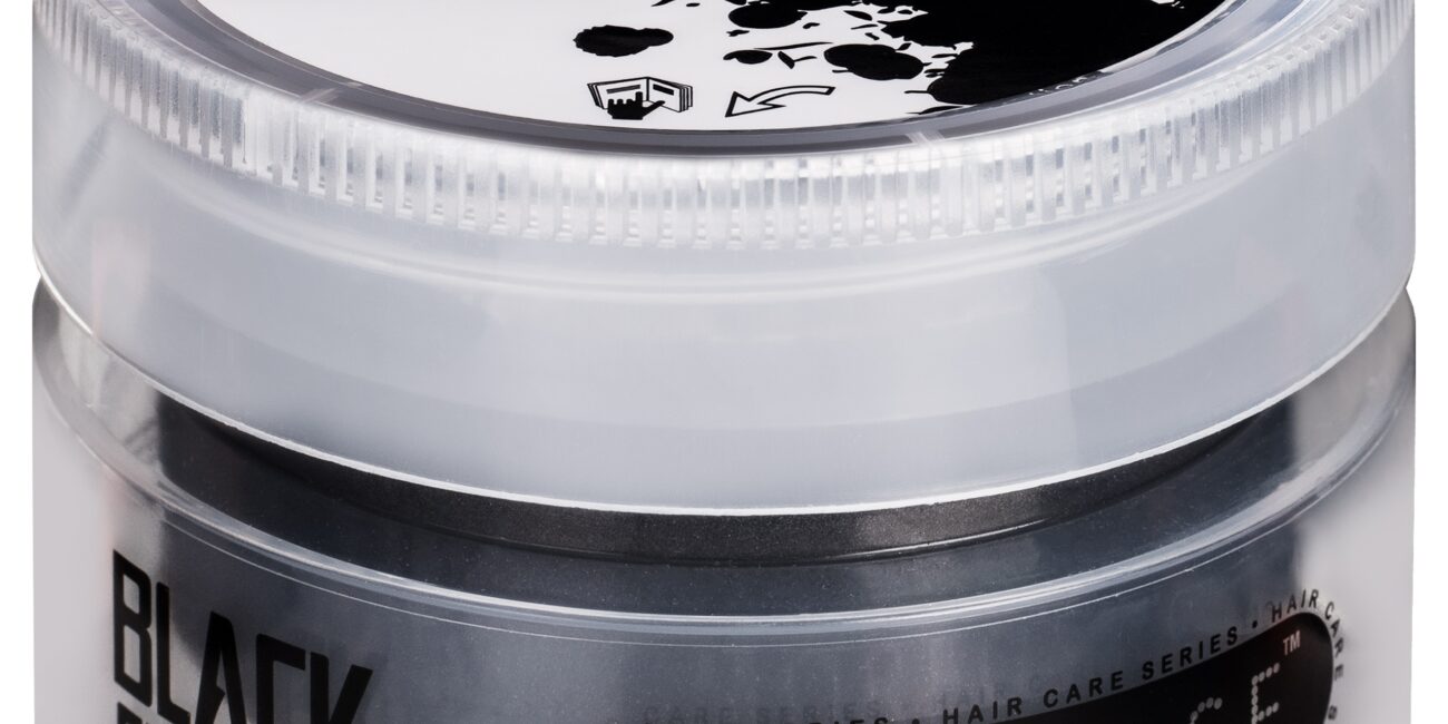 Morfose Hair Color Wax - koloryzujący wosk do włosów, mocny, matowe wykończenie, 100ml Black | Czarny