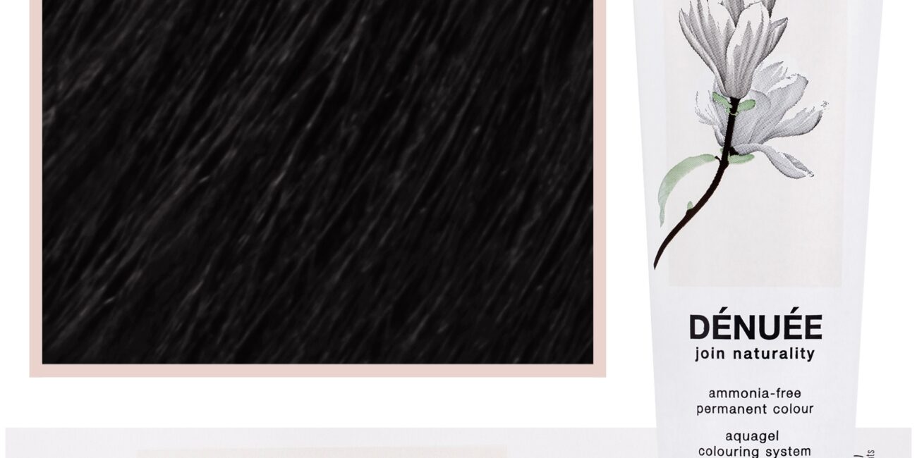 Montibello Denuee – naturalna wegańska farba do włosów bez amoniaku, 60 ml 1 | Czarny