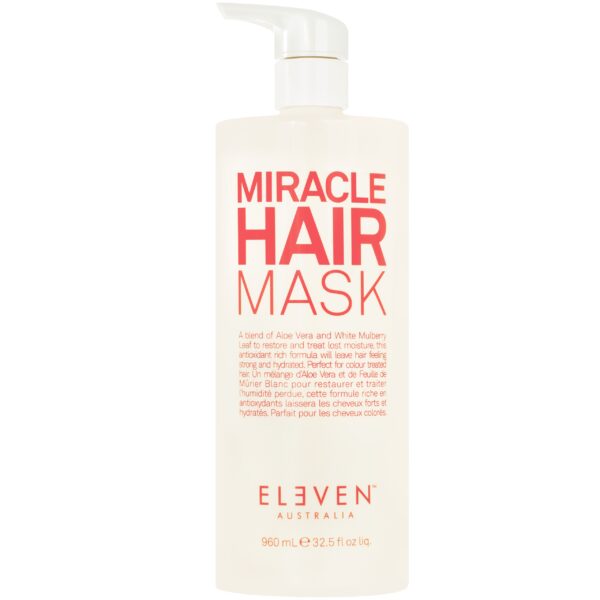 Eleven Australia Miracle Hair Mask - wielozadaniowa maska do włosów suchych i zniszczonych, 960ml