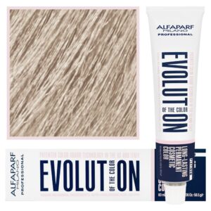 Alfaparf Evolution - wegańska farba do koloryzacji włosów, 60ml 11,10 | Super Rozjaśniający Naturalny Popielaty Blond
