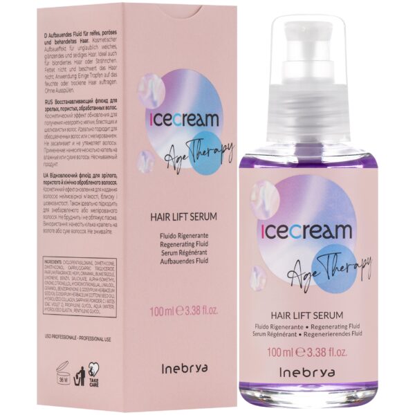 Iebrya Ice Cream Age Therapy Hair Lift - serum olejek do włosów zniszczonych, 100ml