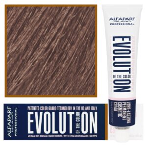 Alfaparf Evolution - wegańska farba do koloryzacji włosów, 60ml 8,32 | Jasny Złocisty Blond Irise