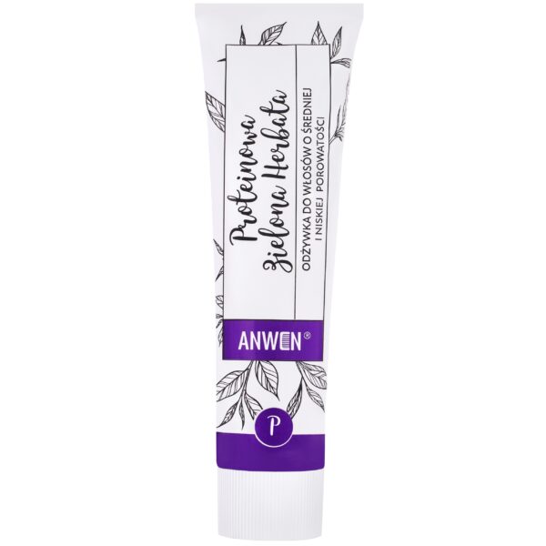 Anwen Zielona Herbata - proteinowa odżywka do włosów średnioporowatych, 100ml