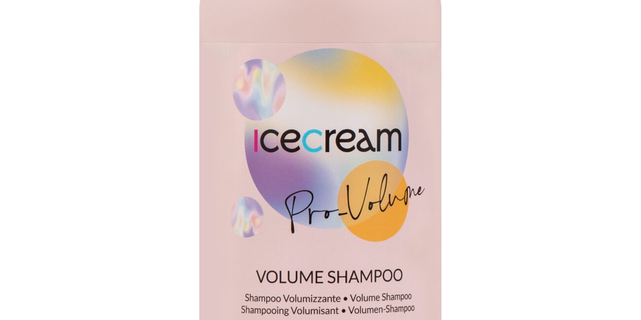 Inebrya Ice Cream Pro Volume - szampon dodający objętości włosom, 1000ml