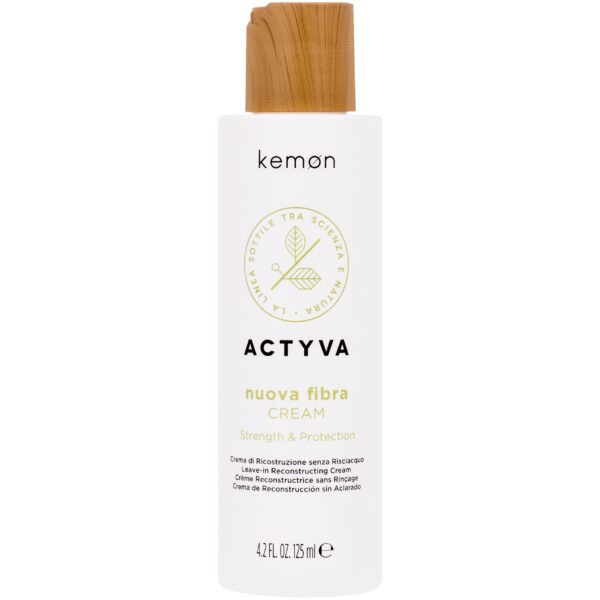 Kemon ACTYVA Nuova Fibra Cream - krem odbudowujący dojrzałe i zniszczone włosy, 150ml