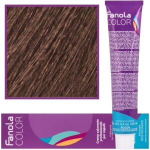Fanola Crema Color farba - profesjonalny krem koloryzujący, 100 ml 8.0 | Jasny Blond