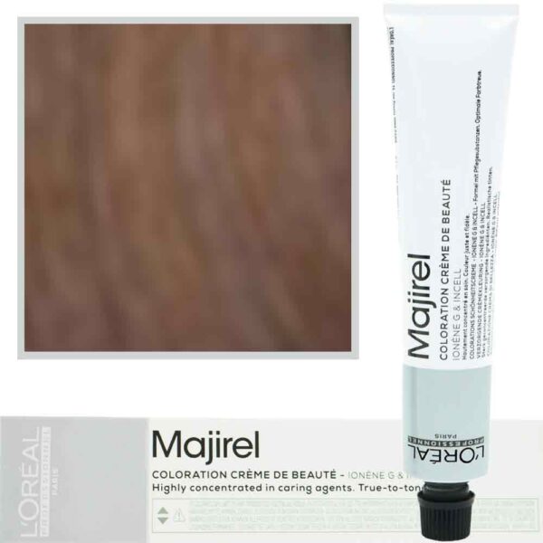 Loreal Majirel - profesjonalna farba do włosów, paleta kolorów, 50ml 6 Ciemny Blond