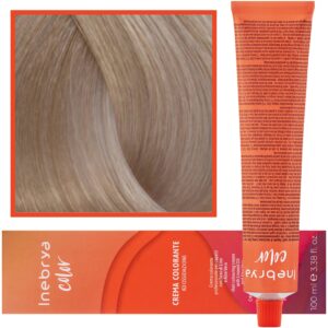 Inebrya Color - farba krem koloryzujący do włosów, 100ml 12/22 | Bardzo Jasny Platynowy Extra Intensywnie Perłowy Blond